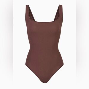 Skims cotton rib bodysuit